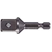 Adaptateur et rallonge, 1/4" Prise, Dimension m&acirc;le 1/2", Clavette, 2" lo Meunier Outillage Industriel