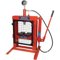 Hydraulic Shop Press with Grid Guard, 10 Tons Capacity UAI716 | Meunier Outillage Industriel