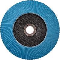 BlueFire™ R884P Coarse Grit Flap Disc, 7" x 7/8", Type 27, 80 Grit, Zirconia Alumina UAJ185 | Meunier Outillage Industriel