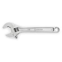 Adjustable Wrench - Bagged, 8" L, 1-1/8"/29 mm Max Width, Chrome Meunier Outillage Industriel