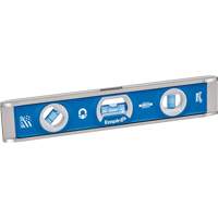 Niveau torpille, 10" lo, Aluminium, 1 fioles, Magn&eacute;tique Meunier Outillage Industriel