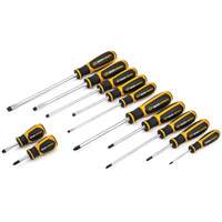 Phillips&reg;/Slotted Dual Material Screwdriver Set, 12 Pcs. Meunier Outillage Industriel
