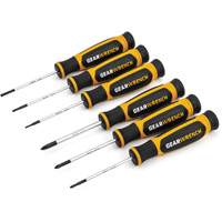 Mini Phillips&reg;/Slotted Dual Material Screwdriver Set, 6 Pcs. Meunier Outillage Industriel
