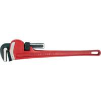 Pipe Wrench, 3" Jaw Capacity, 24" Long, Powder Coated Finish, Ergonomic Handle UAL050 | Meunier Outillage Industriel