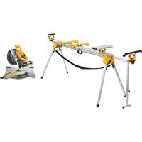 Double Bevel Sliding Compound Mitre Saw with Stand UAL183 | Meunier Outillage Industriel
