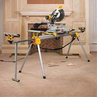 Double Bevel Sliding Compound Mitre Saw with Stand UAL183 | Meunier Outillage Industriel