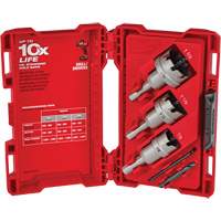 One-Piece Carbide Hole Cutter Set, 4 Pieces, Carbide Meunier Outillage Industriel