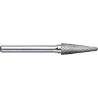 DRILLCO Magnum Double Cut Solid Carbide Burr, SL-3, 3/8" Dia., 1/4" Shank, 1-1/16" Depth of Cut Meunier Outillage Industriel