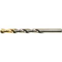 DRILLCO TiN Tipped Jobber Drill Bit, High Speed Steel, 1/16", 1-7/8" L, 7/8" Flute, 135° Point Angle Meunier Outillage Industriel