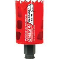 Wood & Metal Hole Saw, 1-3/4", 2-3/8" Depth of Cut, Carbide Meunier Outillage Industriel