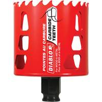 Wood & Metal Hole Saw, 2-3/4", 2-3/8" Depth of Cut, Carbide Meunier Outillage Industriel