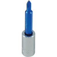 Blue Tip Screwdriver Bit, Phillips, #1, 1/4" Drive Meunier Outillage Industriel