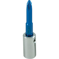 Blue Tip Screwdriver Bit, Phillips, #2, 1/4" Drive Meunier Outillage Industriel