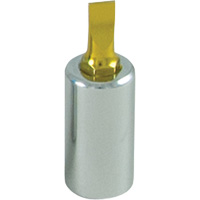 Gold Tip Screwdriver Bit, Slot, 5/32", 1/4" Drive Meunier Outillage Industriel