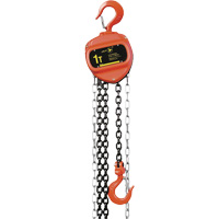 VCH Series Chain Hoist, 10' Lift, 2200 lbs. (1 tons) Capacity, Heat-Treated Alloy Steel Chain Meunier Outillage Industriel