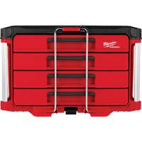 PackOut™ 4-Drawer Tool Box, 22-1/5" W x 14-3/10" H, Red UAW031 | Meunier Outillage Industriel