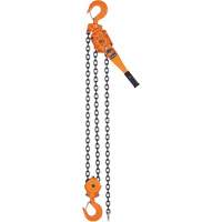 KLP Series Lever Chain Hoists, 5' Lift, 12000 lbs. (6 tons) Capacity, Steel Chain UAW096 | Meunier Outillage Industriel