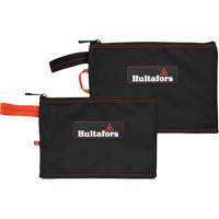 Multi-Purpose Zippered Bag, Ballistic Polyester, Black/Orange UAX335 | Meunier Outillage Industriel