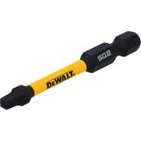 15-Piece Impact Ready Tic-Tac Screw Bit Set, Square, #2 Tip, 1/4" Drive Size, 2" Length Meunier Outillage Industriel