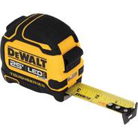 TOUGHSERIES™ LED Lighted Tape Measure, 25' UAX508 | Meunier Outillage Industriel