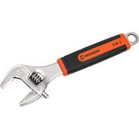 Adjustable Wrench, 8" L, 2-1/5"/31 mm Max Width, Chrome/Polished Meunier Outillage Industriel