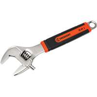 Adjustable Wrench, 12" L, 46 mm/3-1/5" Max Width, Chrome/Polished Meunier Outillage Industriel