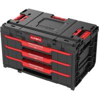 Arx&reg; 3-Drawer Toolbox, 23-1/10" x 15" x 13-2/5", Black Meunier Outillage Industriel