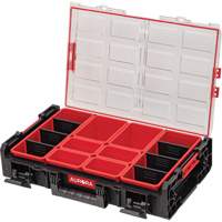 Arx&reg; 2X-Large Organizer with Bins, 23" x 15-1/5" x 6-4/5", Black Meunier Outillage Industriel