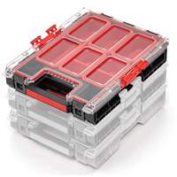 Arx Medium Organizer with Bins, 10-3/10" x 14-3/10" x 3", Black Meunier Outillage Industriel