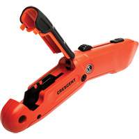 Auto-Retracting Safety Knife, 1", Steel, Aluminum Handle Meunier Outillage Industriel