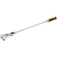 90-Tooth Dual Material Locking Flex Head Teardrop Ratchet Meunier Outillage Industriel