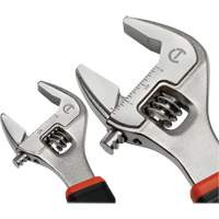 Quick-Fit-Jaw Adjustable Wrench Set, Adjustable, 2 Pieces, Imperial and Metric Meunier Outillage Industriel