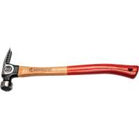 Milled-Face Framing Hammer, 22 oz., Wood Handle, 18" L Meunier Outillage Industriel