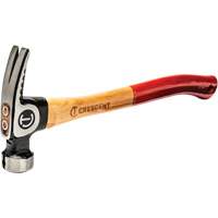 Milled-Face Framing Hammer, 22 oz., Wood Handle, 18" L Meunier Outillage Industriel