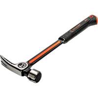 Milled-Face Framing Hammer, 28 oz., Solid Steel Handle, 16" L Meunier Outillage Industriel