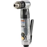 Perceuse pneumatique &agrave; angle, 20,5 pi, cu/min, 1/4" NPT, 98 dBA, 3/8" mandrin, Avec cl&eacute; Meunier Outillage Industriel