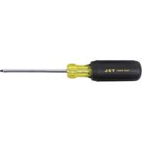 JKSR-2 Square Screwdriver, #2 Tip, Round, 4" L, Cushion Grip Handle Meunier Outillage Industriel