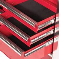 PRC4211 Armoire roulante de s&eacute;rie Pro, 11 tiroirs, 42" la x 18" p x Rouge Meunier Outillage Industriel