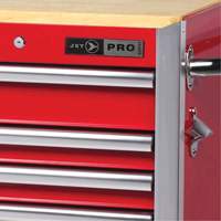 PRC7215 Armoire roulante de s&eacute;rie Pro, 15 tiroirs, 72" la x 24" p x Rouge Meunier Outillage Industriel