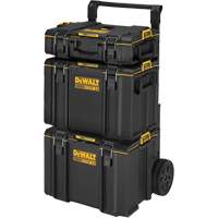 Syst&egrave;me de rangement sur roues TOUGHSYSTEM 2.0, 24" x 20-2/5" x 34-1/2", Noir/Jaune Meunier Outillage Industriel