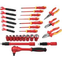 Jeu d'outils isol&eacute;s, 1000 V, 28 M Meunier Outillage Industriel