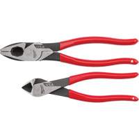 Dipped Grip Cutting Pliers Set, 2 Pieces Meunier Outillage Industriel