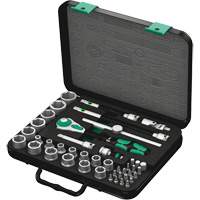 Jeu de cliquets rapides Zyklop 8100 SB 2, 43 Mcx, Prise de 3/8" Meunier Outillage Industriel