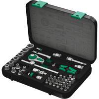 Jeu de cliquets rapides Zyklop 8100 SA 4, 41 Mcx, Prise de 1/4" Meunier Outillage Industriel
