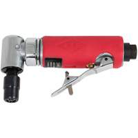 Mini rectifieuse avec t&ecirc;te angulaire &agrave; 90° ID25MA, Collet 1/4", 20 000 Tr/min Meunier Outillage Industriel