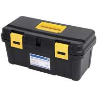 JPTB-16 Plastic Hand Tool Box, 16" W x 8" D x 7-1/2" H, Black Meunier Outillage Industriel