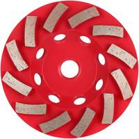 Meule boisseau diamant&eacute;e &agrave; 12 segments Turbo DIAMOND MAX Meunier Outillage Industriel