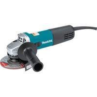 Angle Grinder with AC/DC Thumb Switch, 4-1/2", 120 V, 7.5 A, 11000 RPM Meunier Outillage Industriel