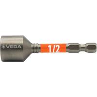 Tourne-&eacute;crou Impactech, Embout 1/2", Prise 1/4", 2-9/16" lo, Magn&eacute;tique Meunier Outillage Industriel