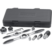 Ratcheting Tap & Die Accessory Set, 11 Pieces Meunier Outillage Industriel